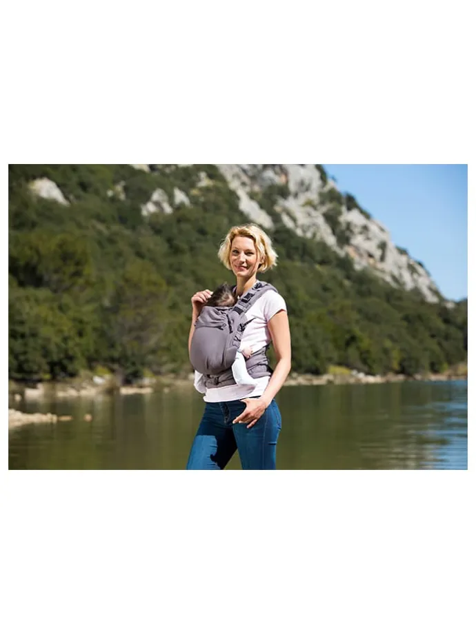 Babytrage "Nabaca Basic-Set Klassik" in Grau