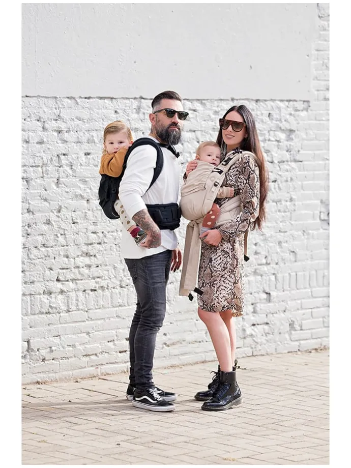 Babytrage "Nabaca Basic-Set Klassik" in Schwarz