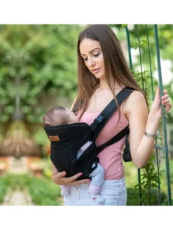 Babytrage Tragehilfe Between in schwarz