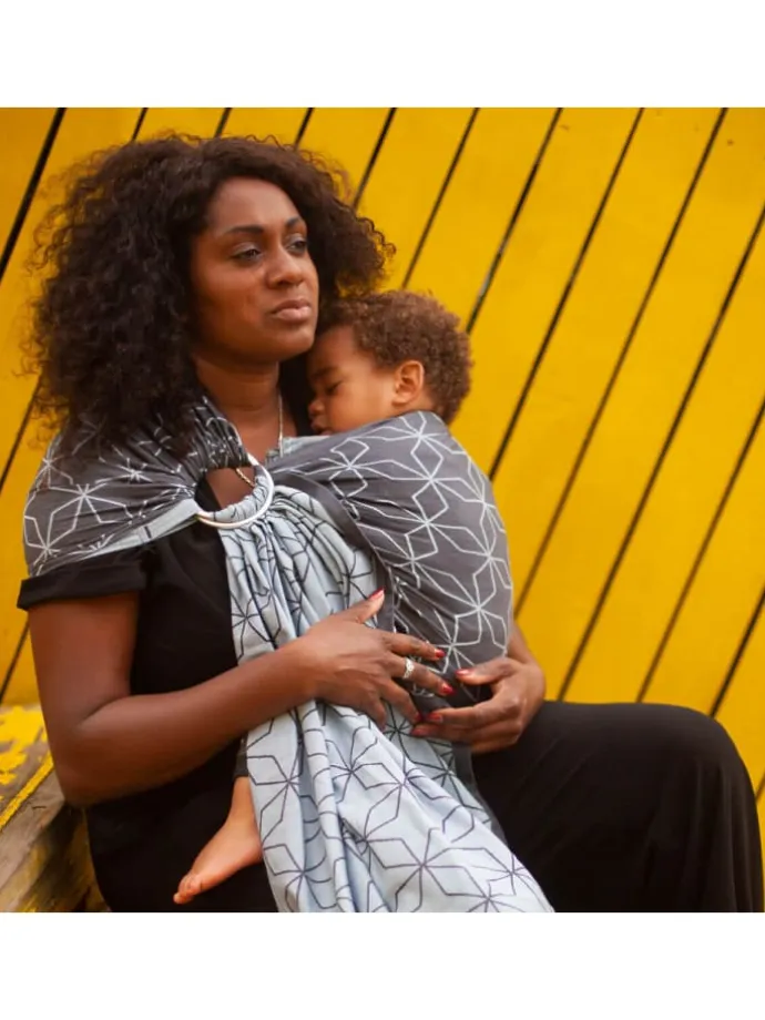 Babytragetuch Ring-Sling kbA in Malmö aqua