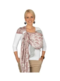 Babytragetuch Ring-Sling kbA in Amsterdam rose