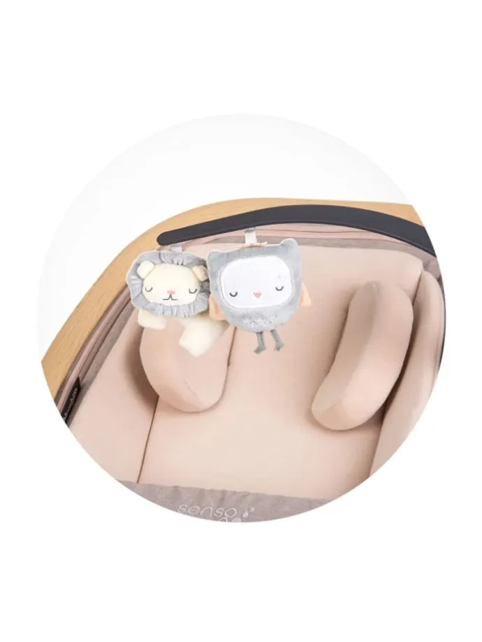 Babywippe Senso Holzoptik in natur