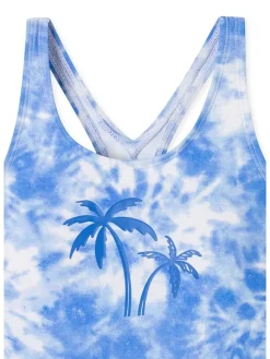 Badeanzug in Blau