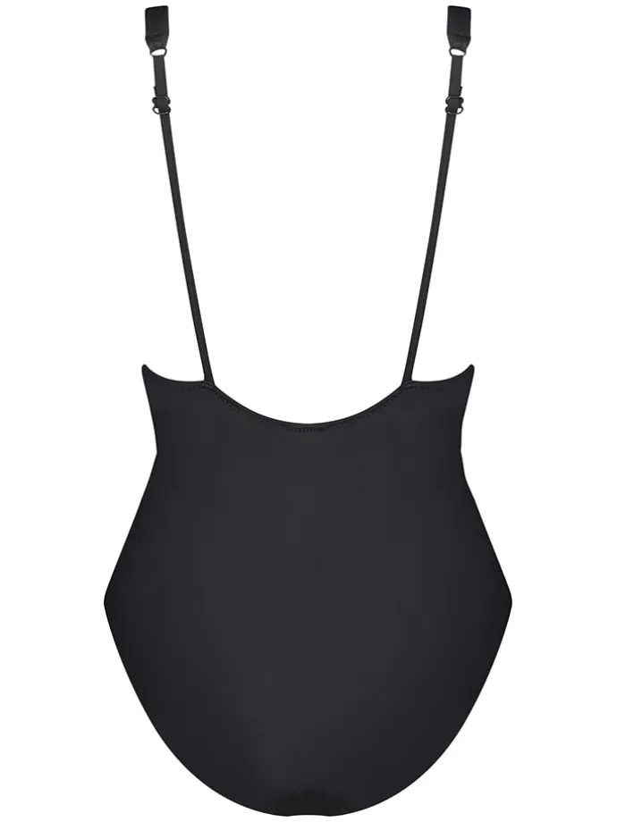 Badeanzug "Luxe" in Schwarz