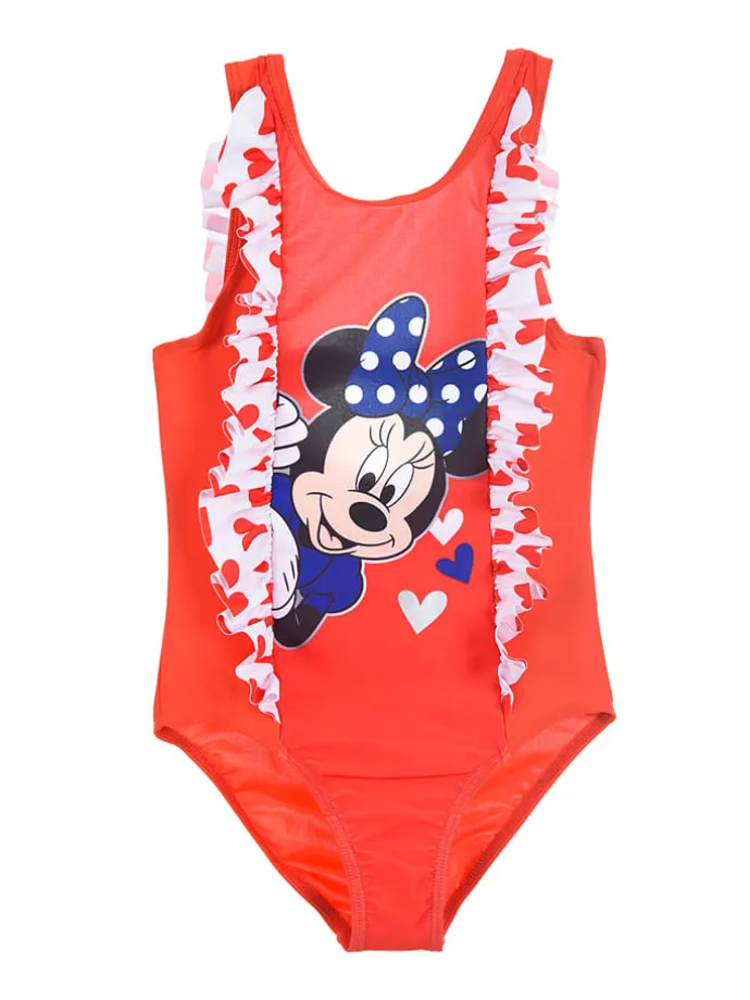 Badeanzug "Minnie" in Rot