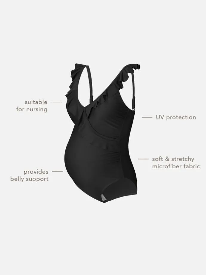Badeanzug Sima in Black