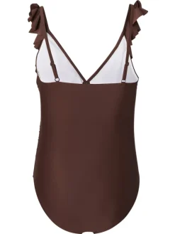 Badeanzug Sima in Coffee Bean