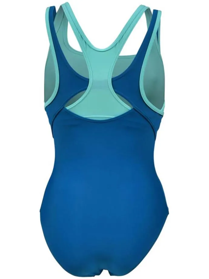 Badeanzug "Solid Control" in Blau