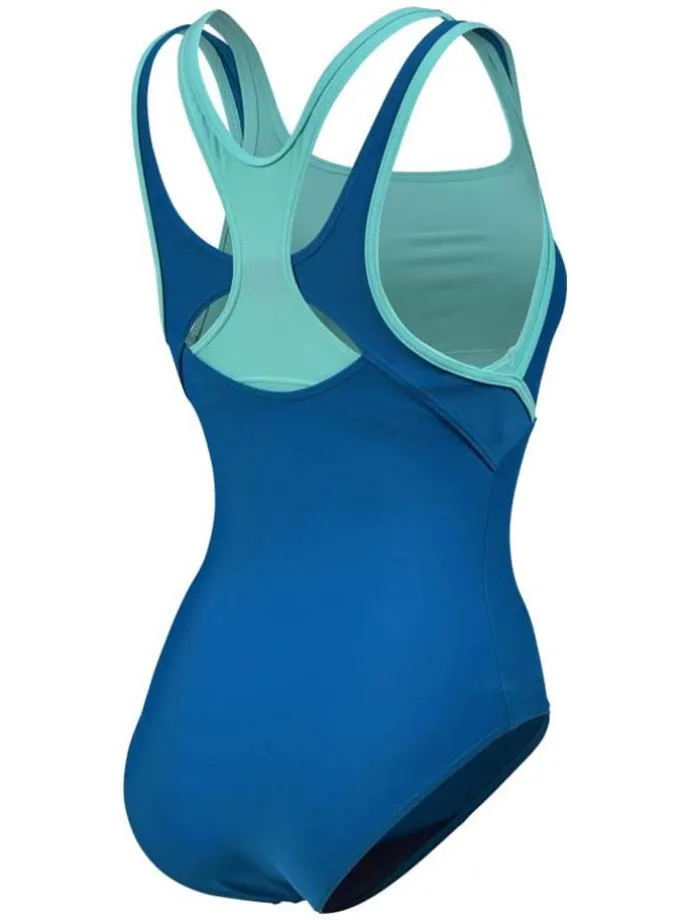 Badeanzug "Solid Control" in Blau