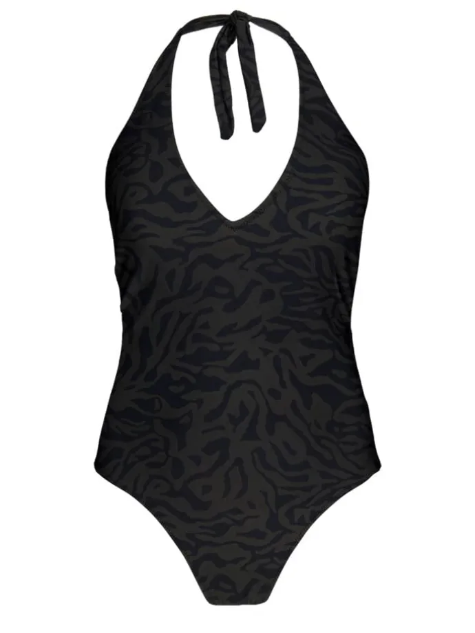 Badeanzug "Sula" in Schwarz