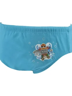 Badehose "AWT" in Hellblau