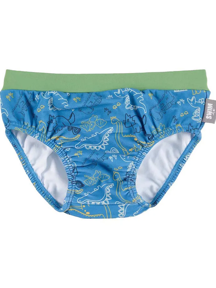 Badehose "Dino" in Blau