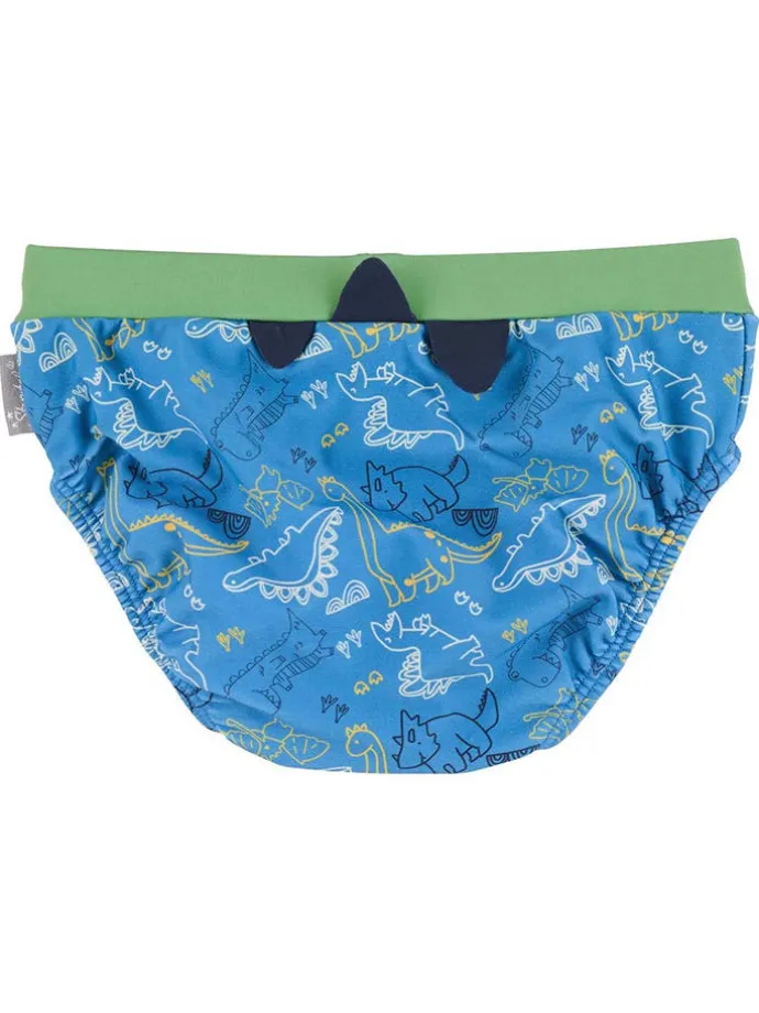 Badehose "Dino" in Blau