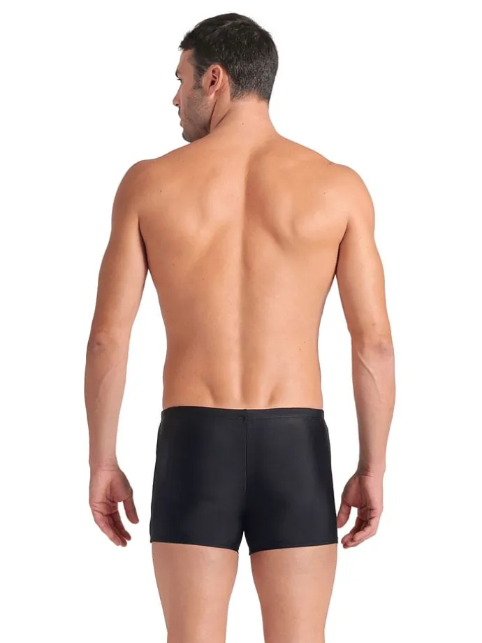Badehose in Schwarz/ Türkis