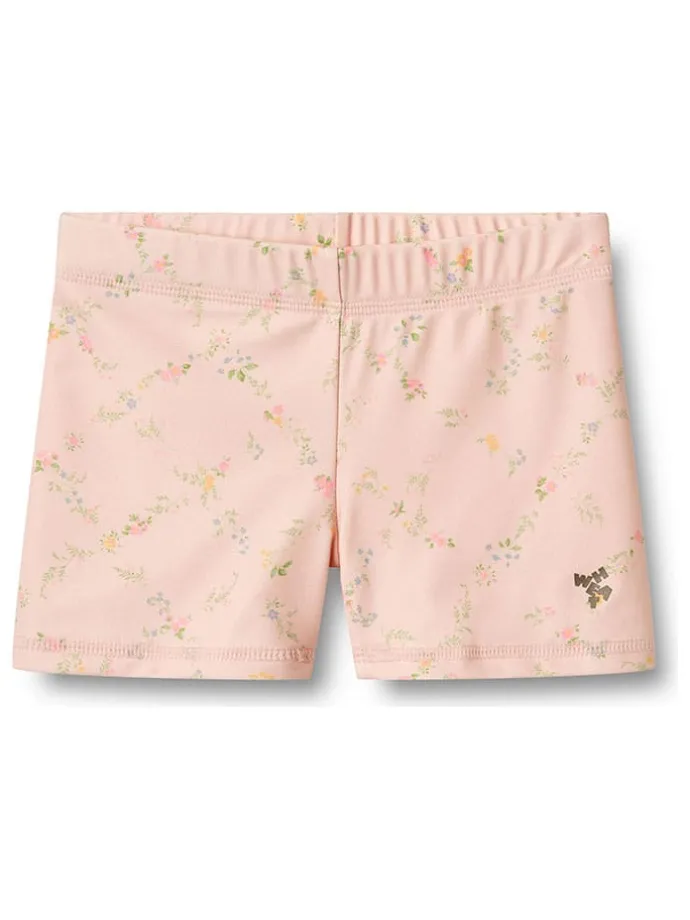 Badehose "Niki" in Rosa/ Grün