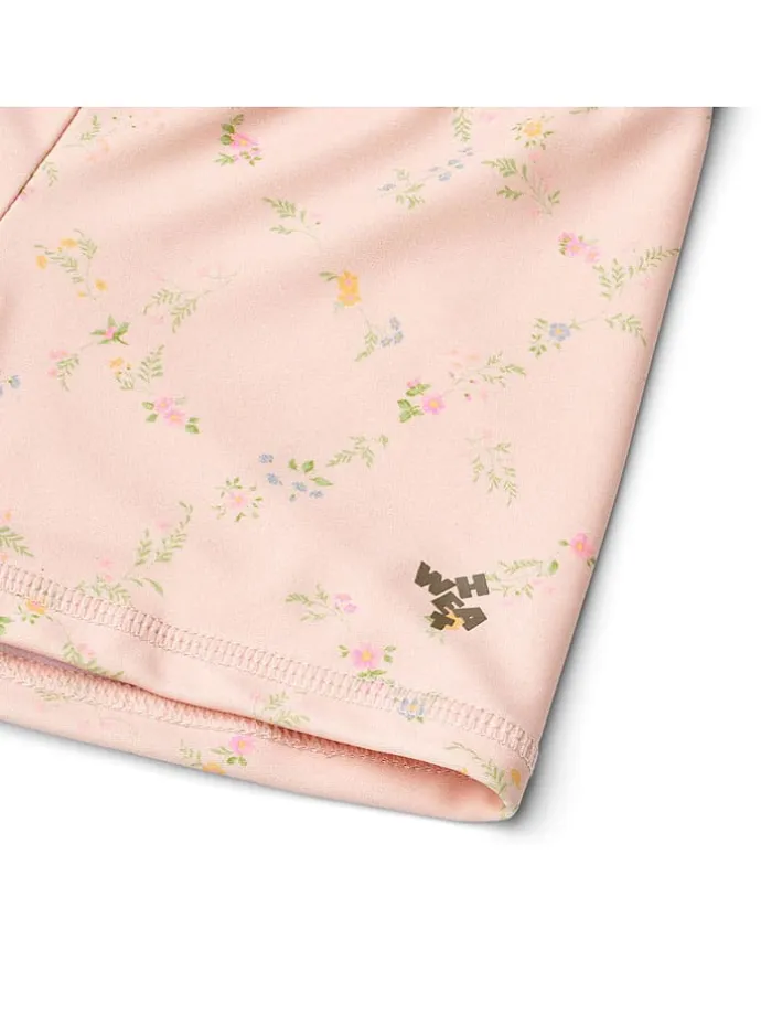 Badehose "Niki" in Rosa/ Grün