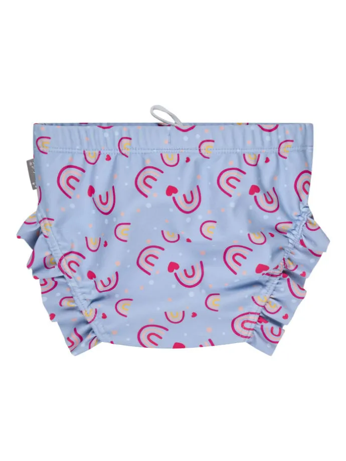 Badehose Regenbogen in bleu