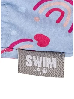 Badehose Regenbogen in bleu
