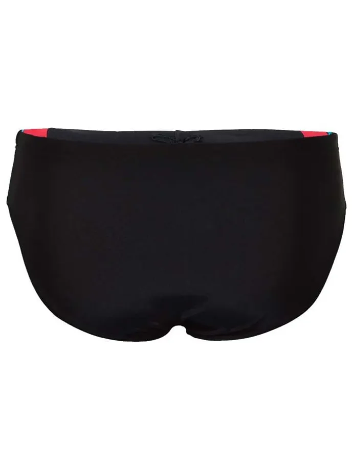 Badehose "Threefold" in Schwarz