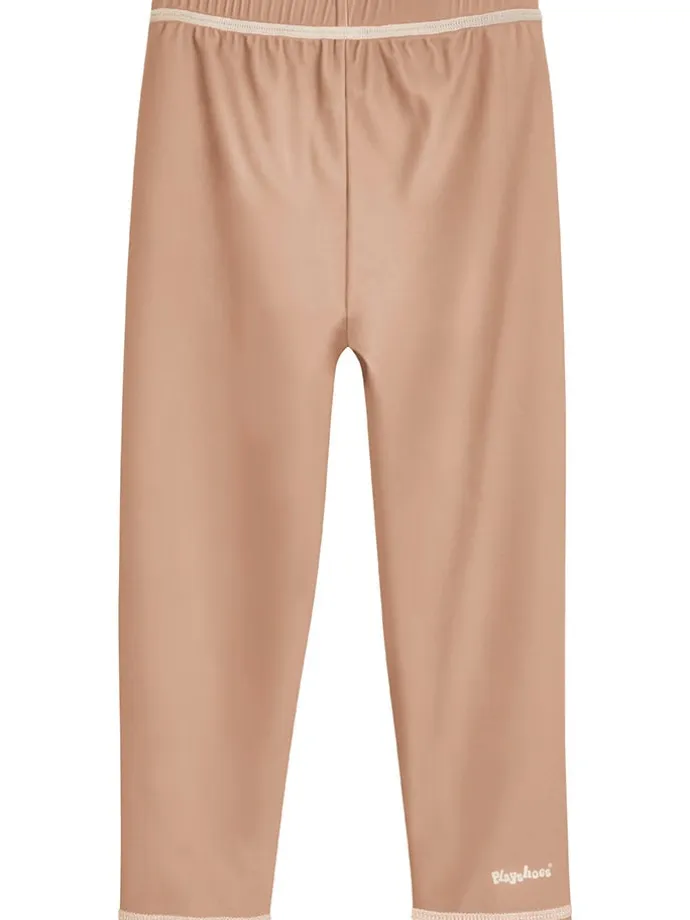 Bade-Leggings in Beige