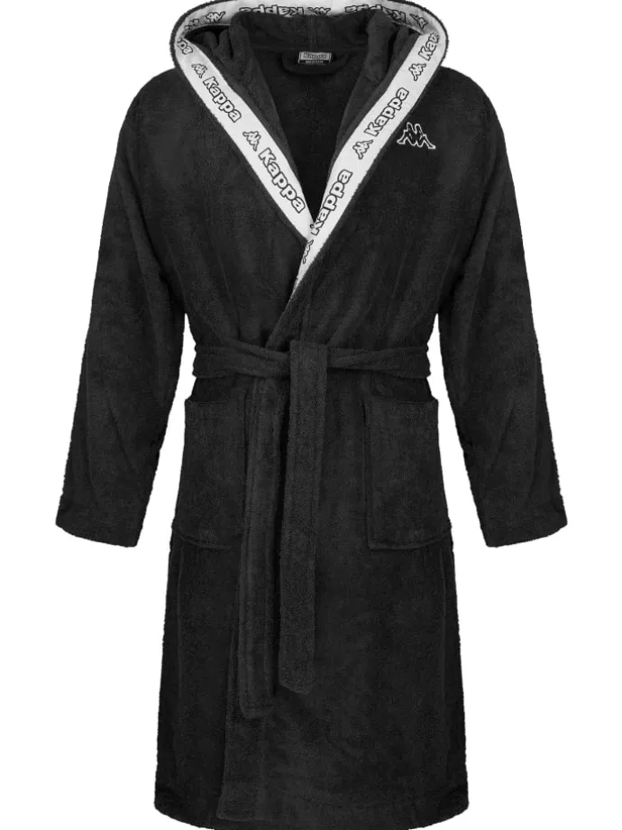 Bademantel Bathrobe Unisex in blau