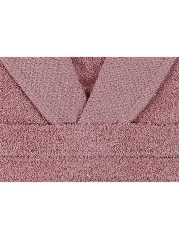Bademantel in Rosa