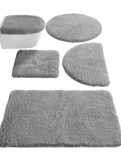 Badematte in Grau