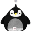 Badenetz für Spielzeug "Pinguin" in Schwarz