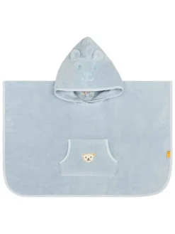 Badeponcho in Hellblau