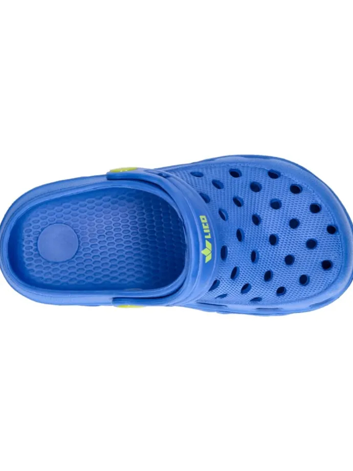 Badesandale "Manus" in Blau