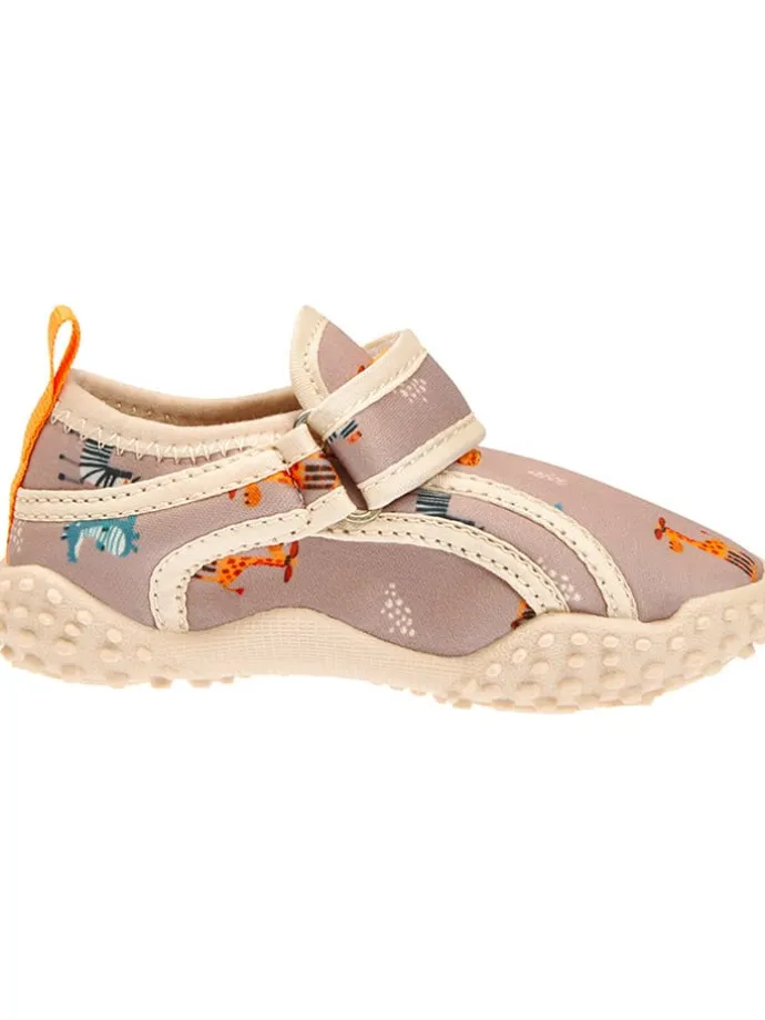 Badeschuhe in Beige