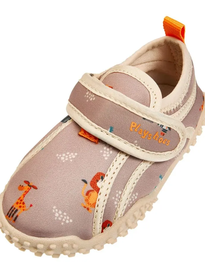 Badeschuhe in Beige