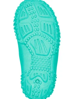 Badeschuhe in Pink/ Türkis