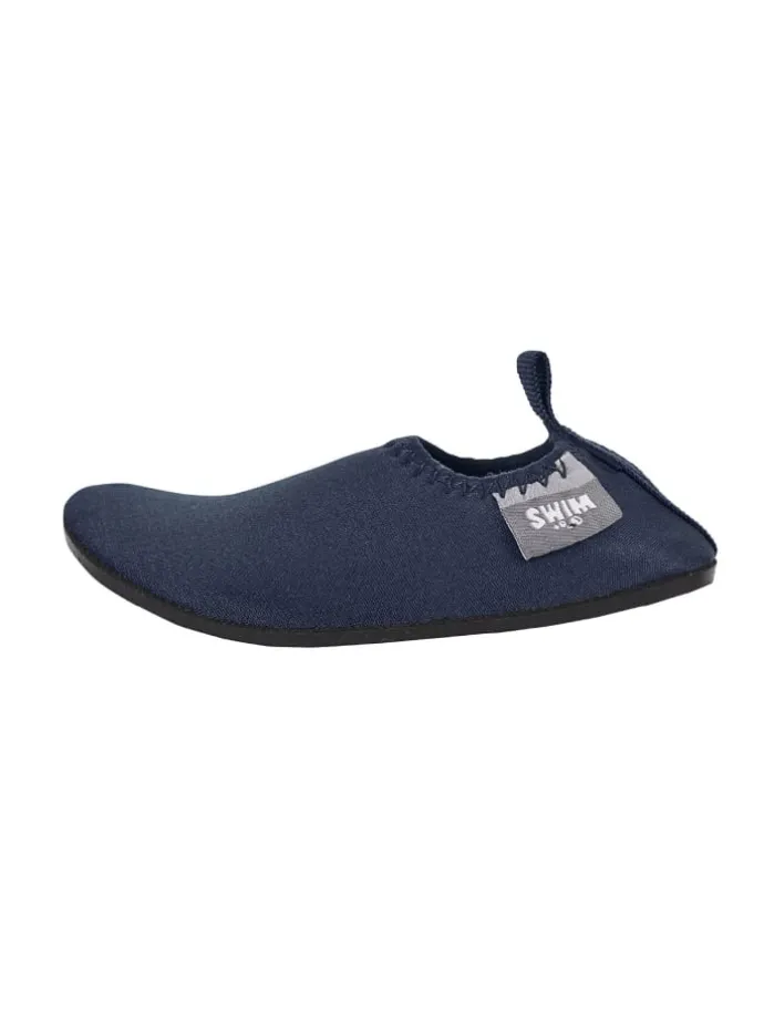 Badeschuhe uni in marine