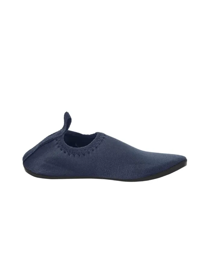 Badeschuhe uni in marine
