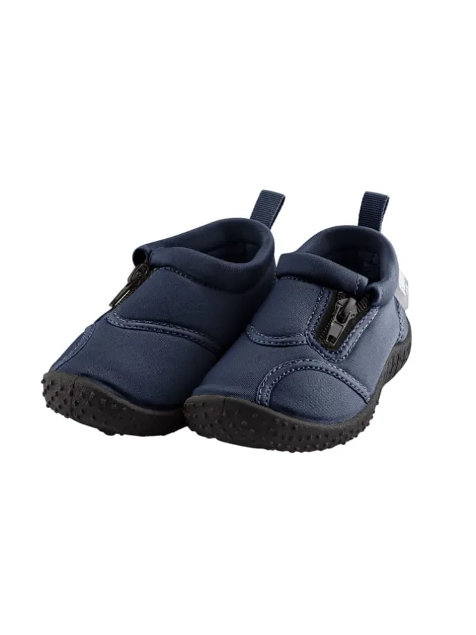 Badeschuhe Zipper in marine