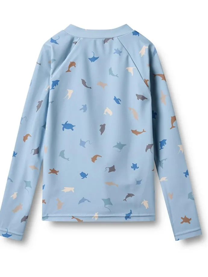 Badeshirt "Ada" in Hellblau