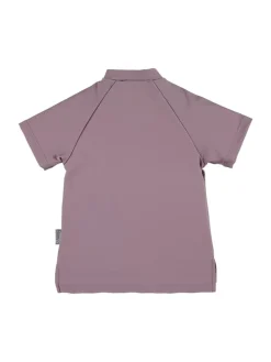 Badeshirt kurzarm uni in helllila