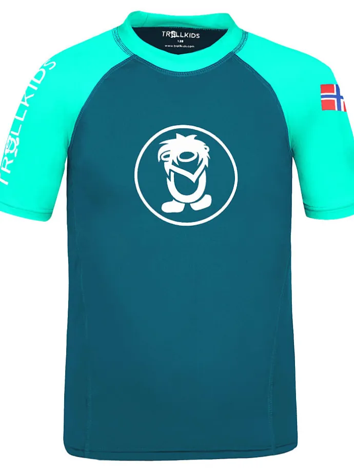 Badeshirt "Kvalvika" in Blau