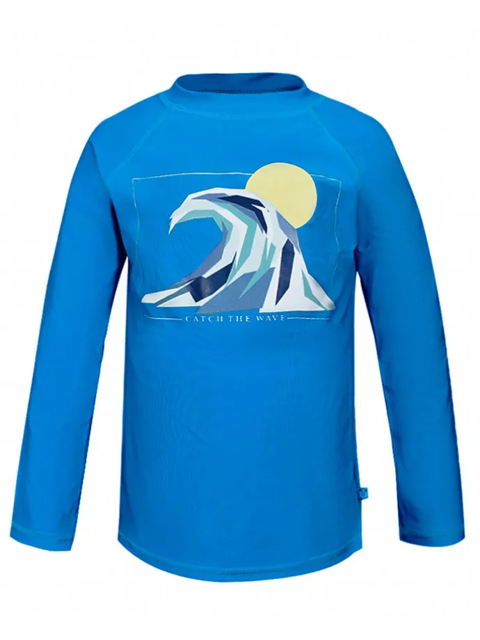 Badeshirt "Malik" in Blau