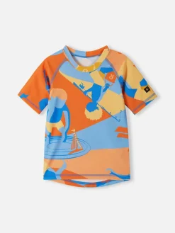 Badeshirt "Pulikoi" in Orange