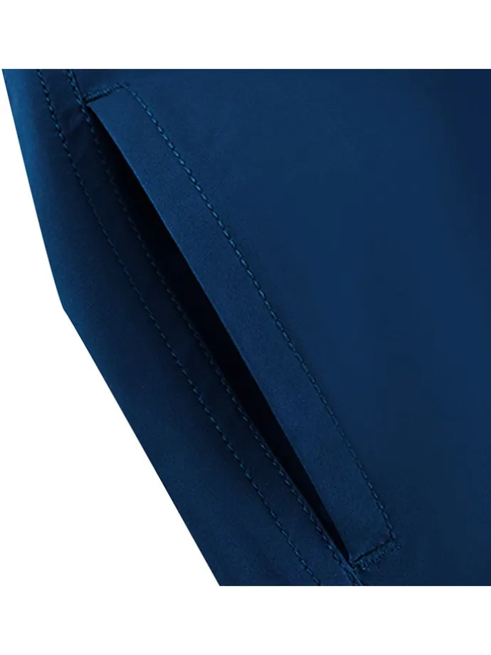 Badeshorts "Aysu" in Dunkelblau/ Orange/ Weiß