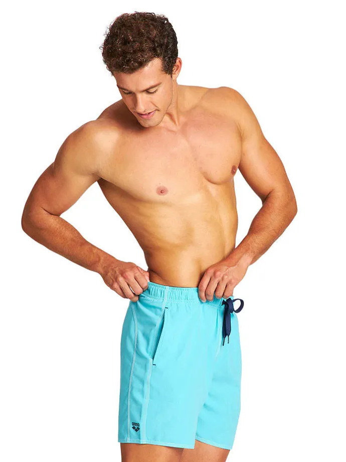 Badeshorts "Fundamentals" in Türkis