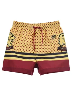 Badeshorts "Harry Potter" in Gelb/ Bordeaux