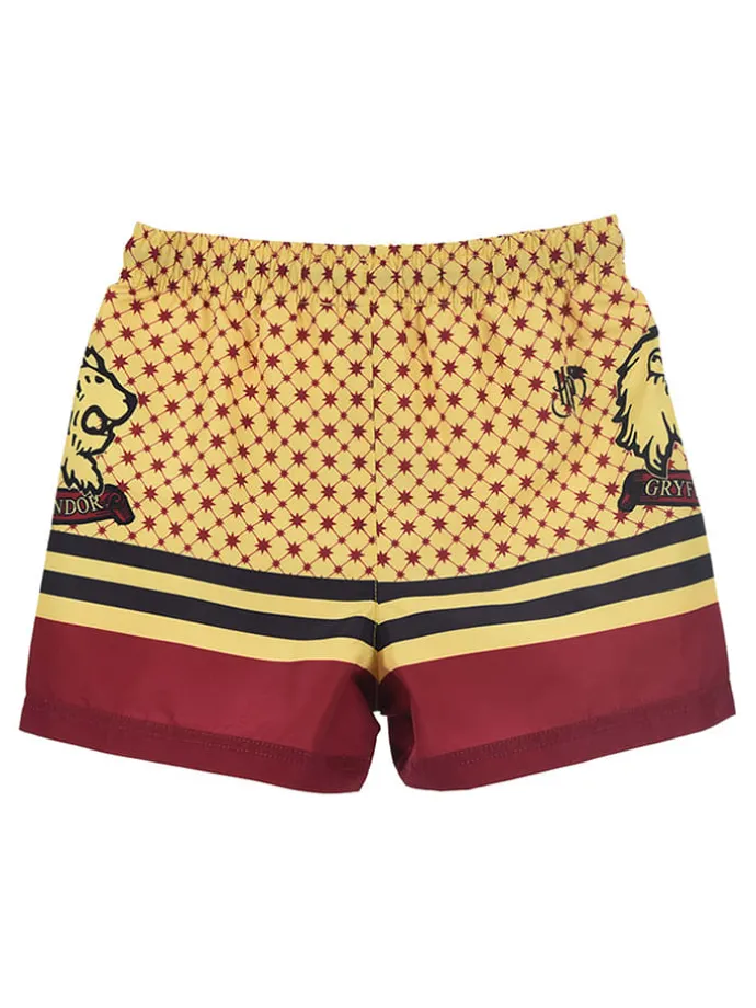 Badeshorts "Harry Potter" in Gelb/ Bordeaux