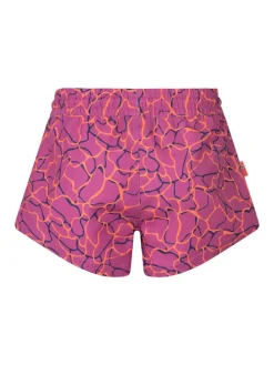 Badeshorts "Haukland" in Pink/ Orange/ Dunkelblau