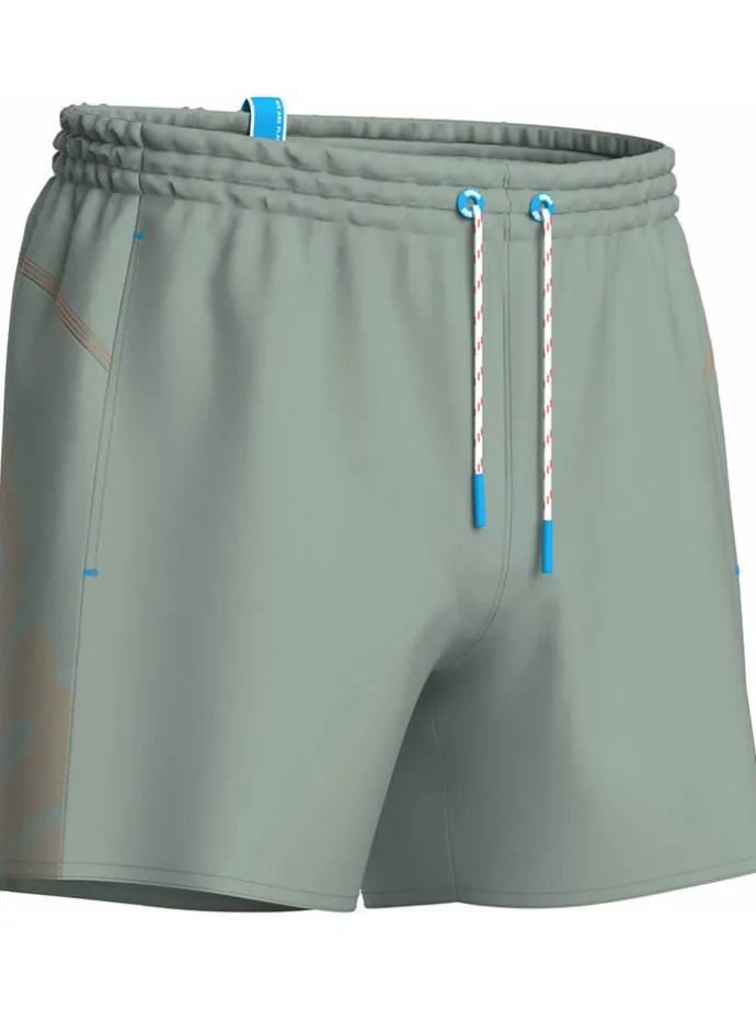 Badeshorts in Grau