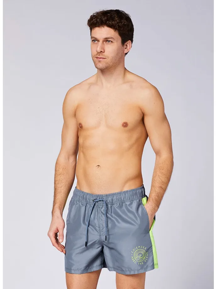 Badeshorts in Grau