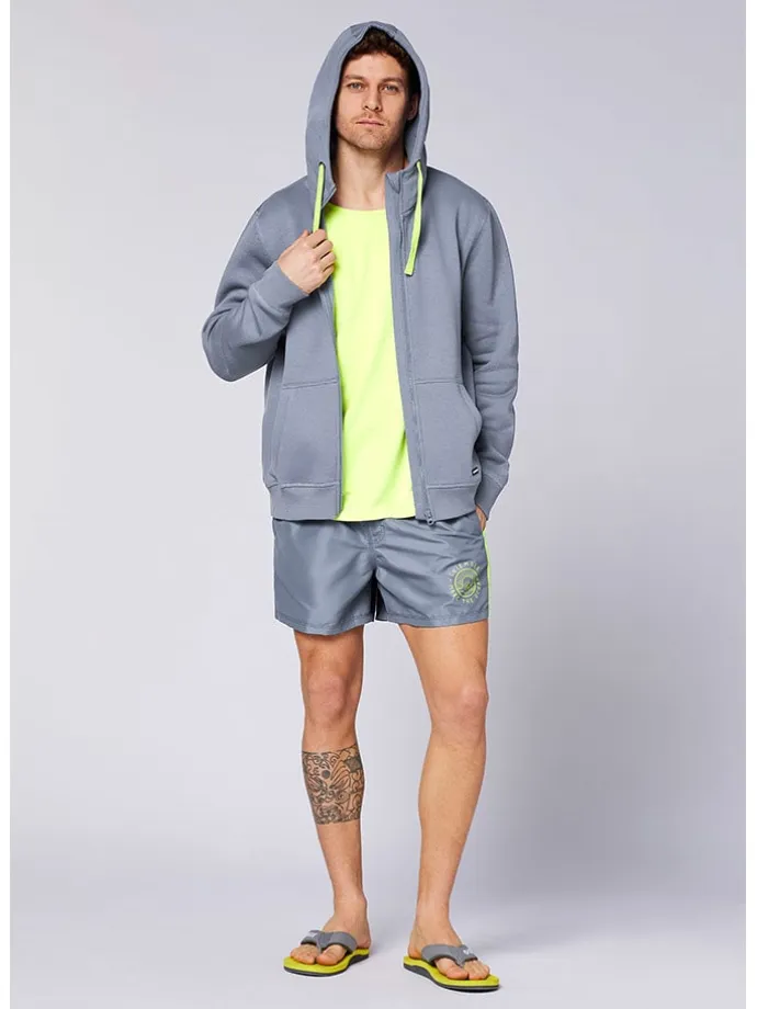 Badeshorts in Grau