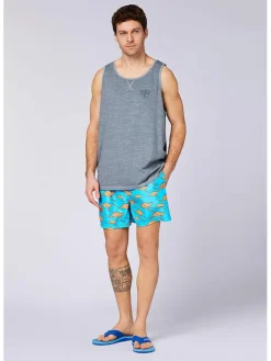 Badeshorts in Hellblau